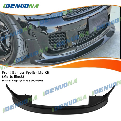 Mattschwarz frontspoiler lippe - mattschwarz,